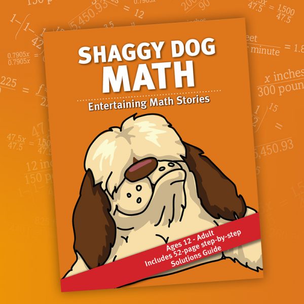 Shaggy Dog Math book cover for sale